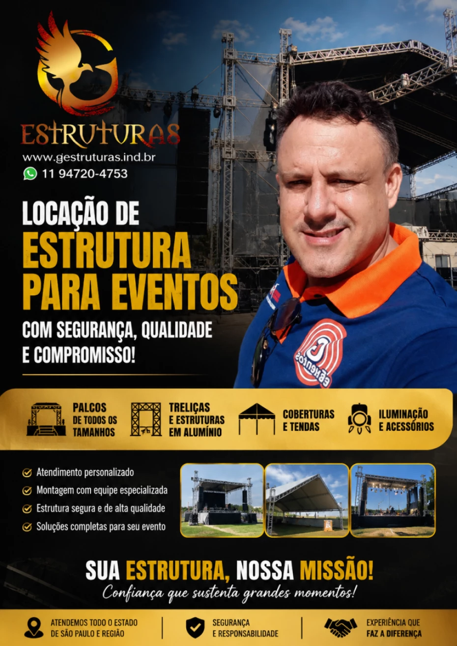 Foto 14:  — Gestruturas Locação de Estruturas para Eventos